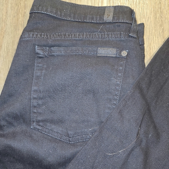 Seven7 Sz. 31 Black Slim Trouser Jeans - Picture 7 of 8